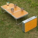 3-Fold Camping Table with Lightweight Aluminum Legs