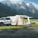 Inflatable SUV Camping Tent for 4–8 People, Waterproof Air Tent with Easy Setup Glamping Design