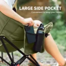 Naturehike High Back Moon Chair Camping Outdoor Fishing Folding Adjustable Lounge Chair Portable Picnic Garden Leisure Seat